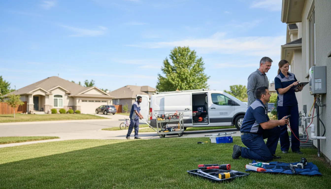 Tankless water heater service in Bridgeville, CA